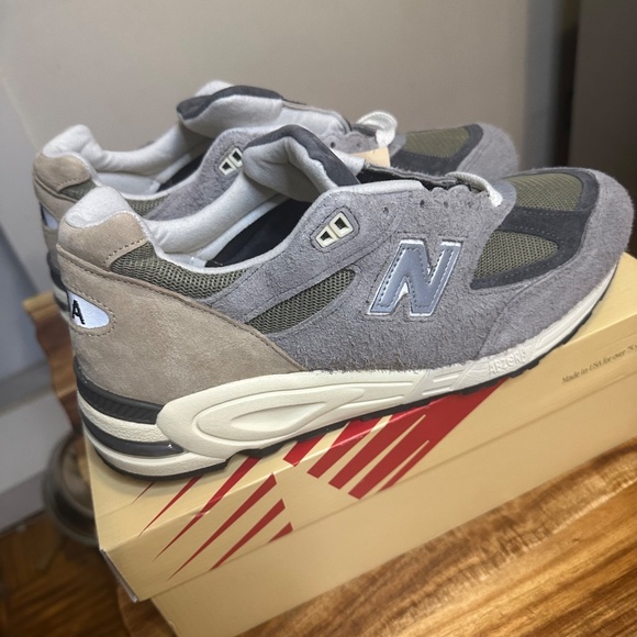 New Balance 990v2 MiUSA Teddy Santis 'Marblehead Incense' Men's US Size 12 - Picture 5 of 8